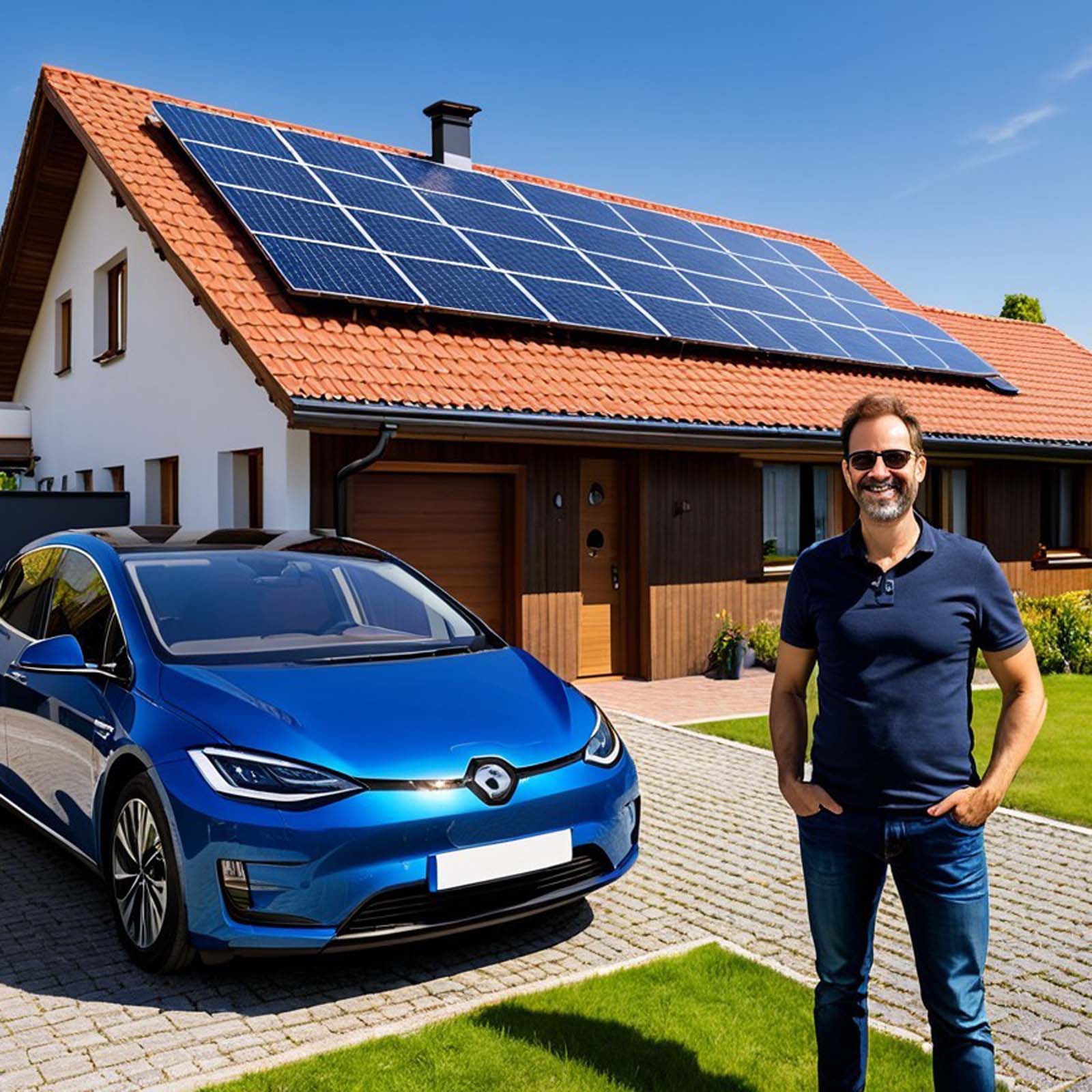 Fotovoltaická elektrárna pro rodinné domy